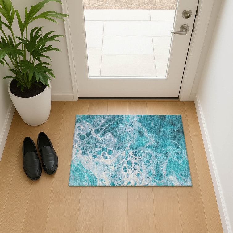Premium Machine Washable Varroville AMF1705 Abstract Rug