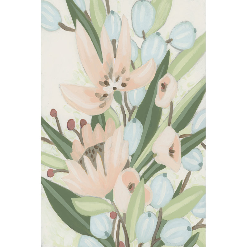 Island Cascade II by June Erica Vess - Wrapped Canvas Painting, 46cm H x 30cm W x 3.8cm D