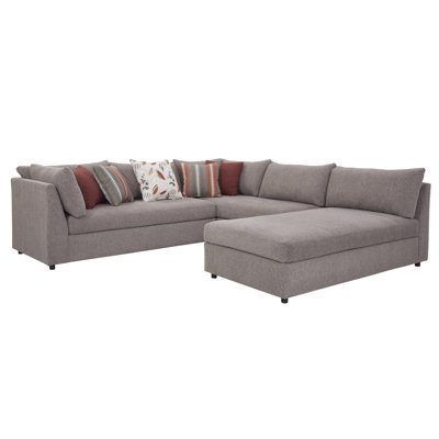 Upholstered U-Shaped Sectional Right Hand Facing