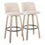 Tabouret de comptoir pivotant 24,25 po Arabelle-90148243