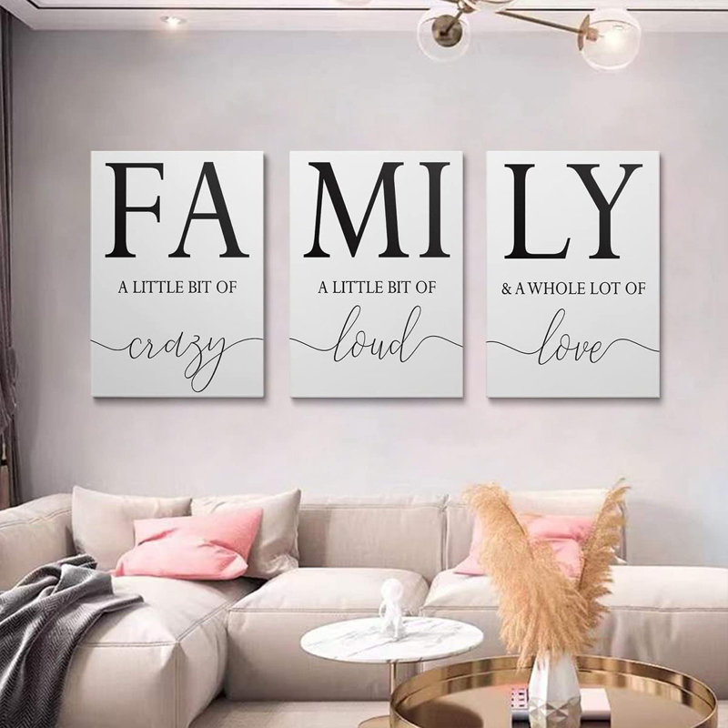 3 Piece Wrapped Canvas Print, 60 cm H x 40 cm W