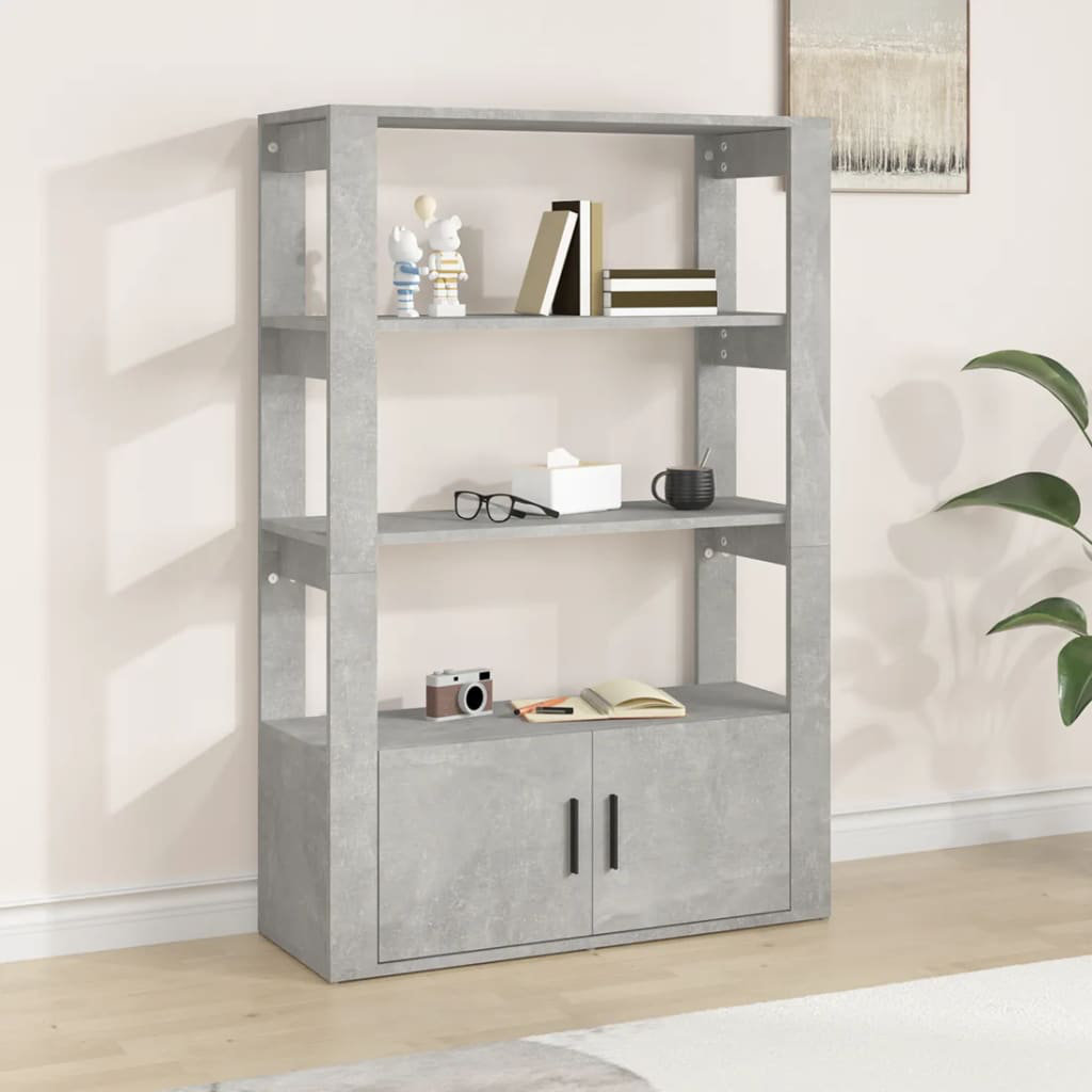 Liiam 119.5cm H x 80cm W Standard Bookcase