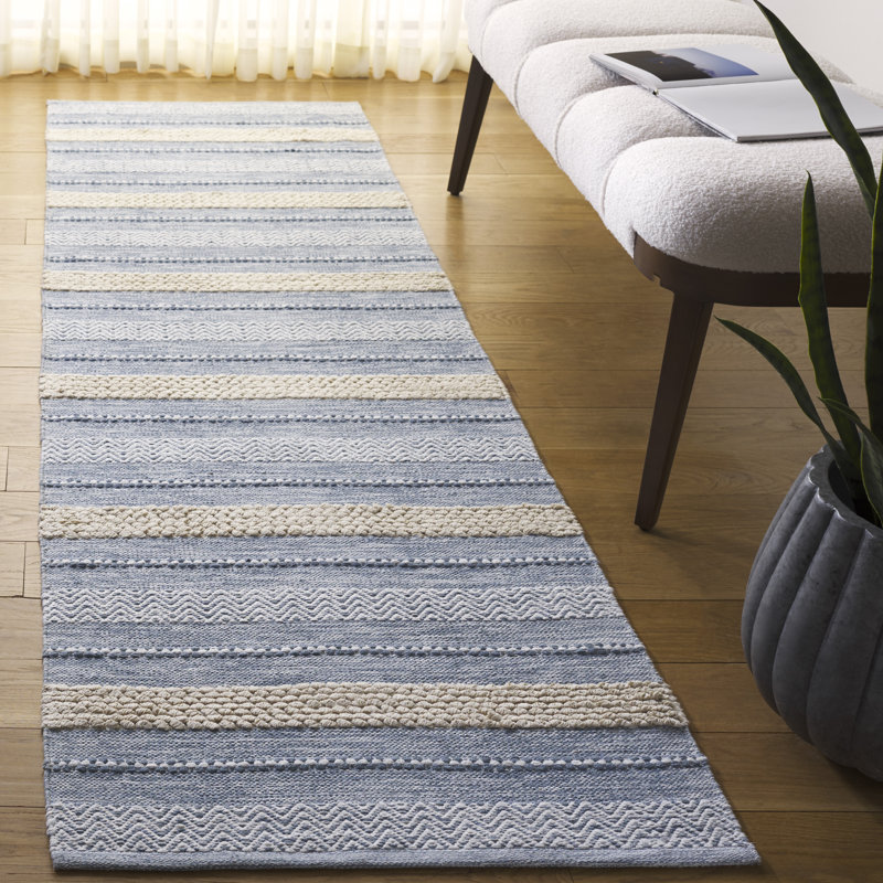 Tapis argent / ivoire Kevlin 976, Tapis de couloir 2 pi 3 po x 8 pi