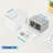 Self-Sensing Digital Alarm Clock - Silver