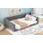 Upholstery Daybed And Side Storage Pocket-1789893889