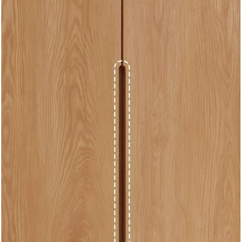 Garde-robe simple en forme de bûche, H 98 po x l 71 po x P 24 po