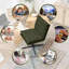 Chaise pivotante en fausse fourrure Elysse-488439703