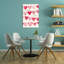 «Happy Heart Day», art mural abstrait romantique fantaisiste-129021673