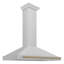 ZLINE 48" Autograph Edition Fingerprint Resistant Stainless Steel Range Hood-1977676836