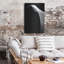 Ivy Bronx «Lily on Black 01» par Tom Quartermaine, art mural en métal-1310644226