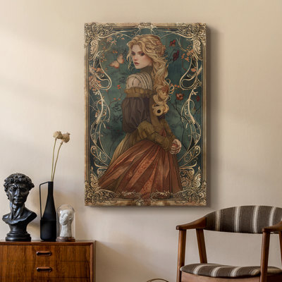 WOMEN Series CCCXXXV  -Premium Gallery Wrapped Canvas -Ready to Hang