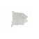 Dillard Gray Faux Fur Area Rug
