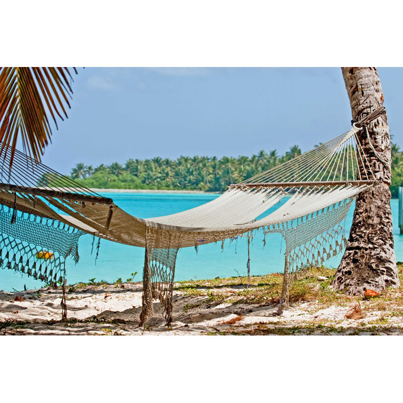 Cocos Keeling Hamac - Photographie sur toile tendue, H 8 po x l 12 po