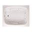 Designer Alexis 60" x 48" Whirlpool Acrylic Bathtub-9227461-88749454