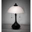 Metro Frosty Table Lamp
