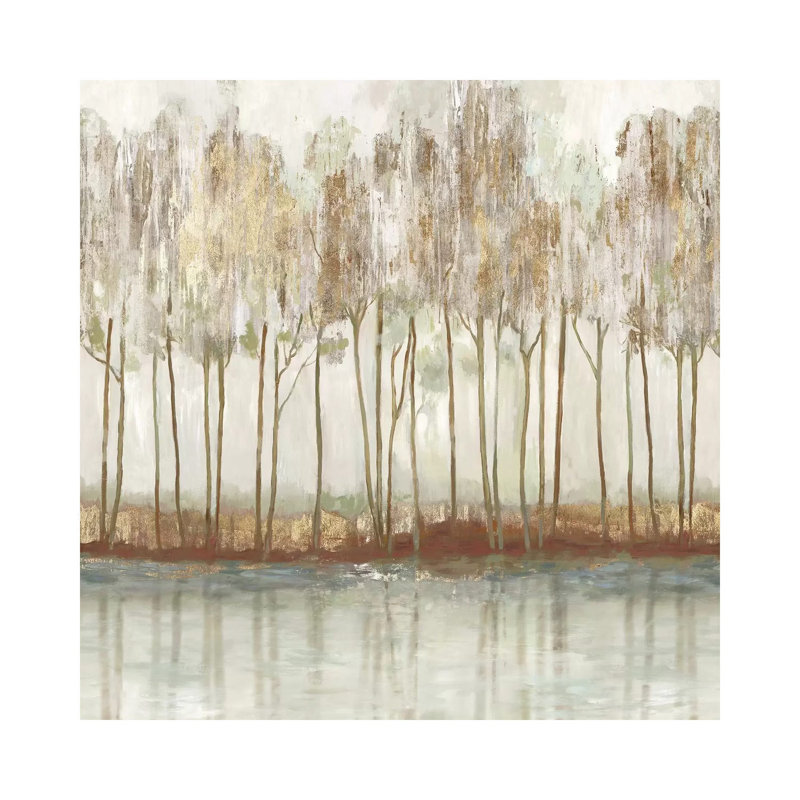 Lynn Peak II par Allison Pearce - reproduction d'art, Toile tendue, Pas de tapis, H 12 po x l 12 po x P 1,5 po