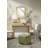 Moss Glass Table Lamp, Sage Green