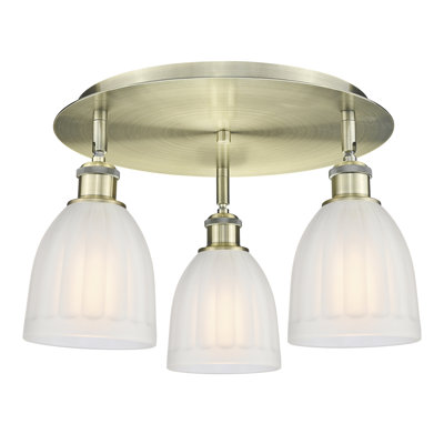 Bianey Glass Flush Mount