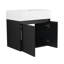 Armoire de salle de bain 24 po avec lavabo, portes à fermeture douce, fixation flottante, pour petite salle de bain-1740597079