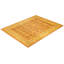 Tapis unique noué à la main Staka - bronze, 8 pi 1 po x 10 pi 3 po Staka