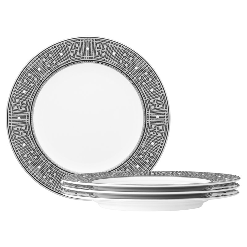 Noritake Infinity Salad Plates, 8-1/2", Graphite