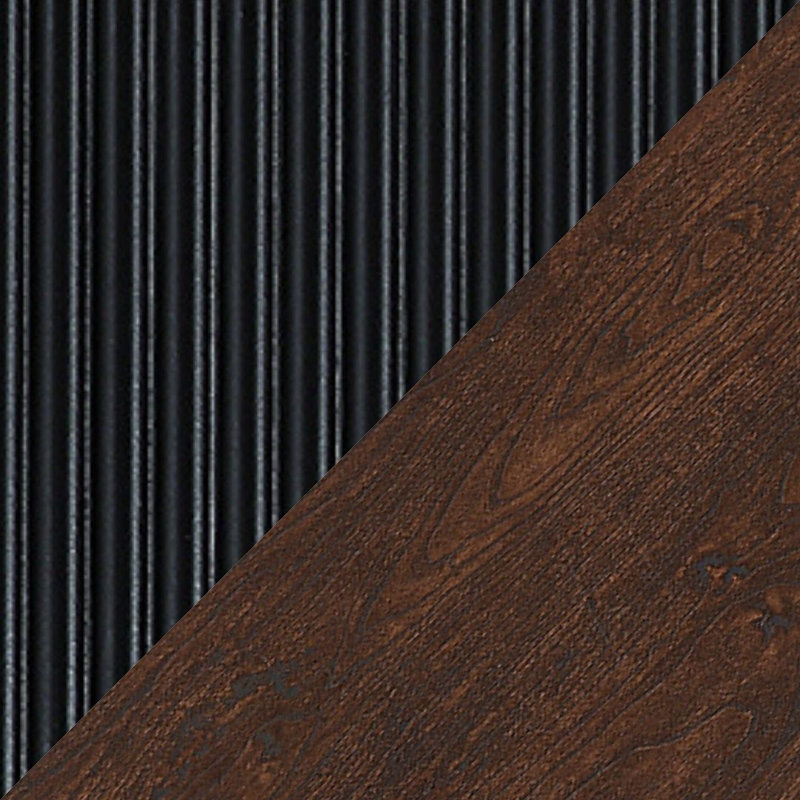 Yonda Coffee Table, Dark Brown/Black