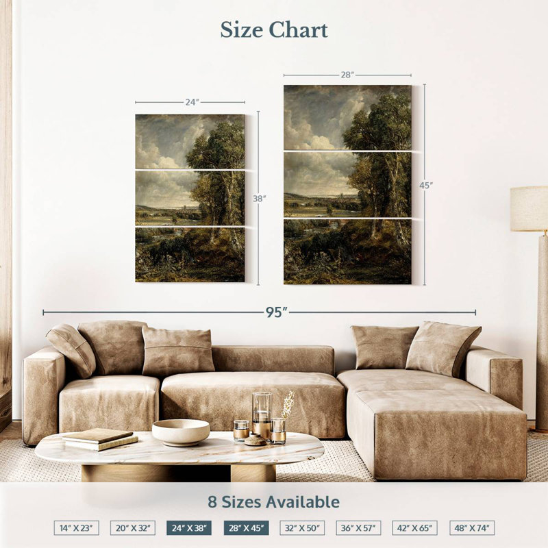 Masam The Vale Of Dedham, 38" H x 24" W