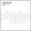 Table basse carrée 31,5 pouces Modern Handcraft