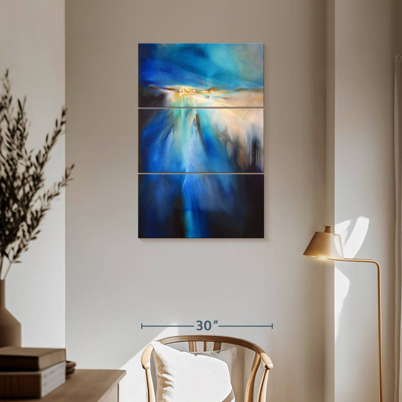 Avery Light On A Cold Winter Evening, 57" H x 36" W