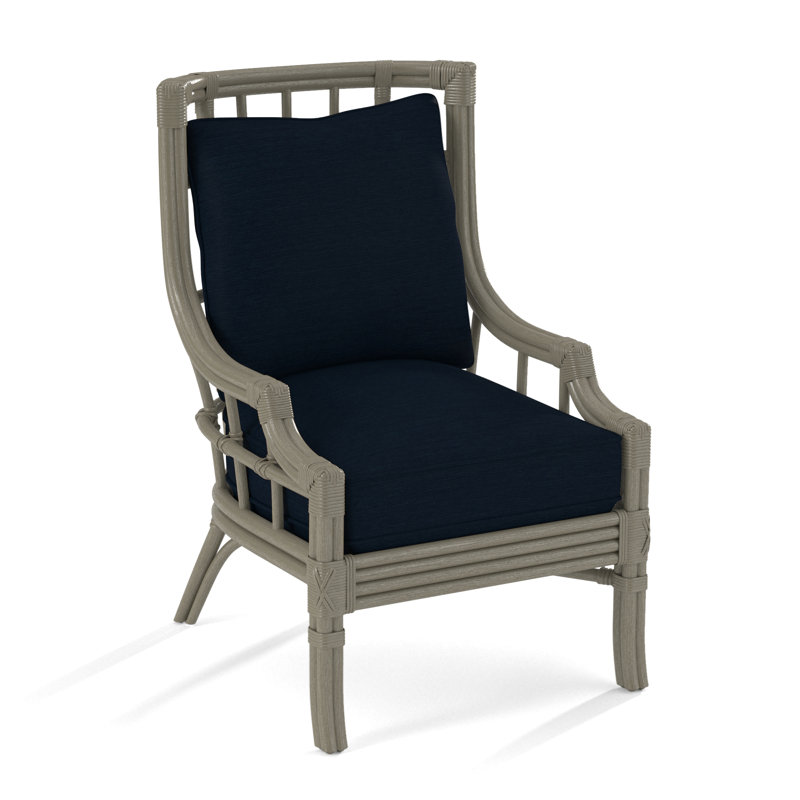 Seville Armchair, Gray Sugar Performance; 0863-84, Stone Hearth