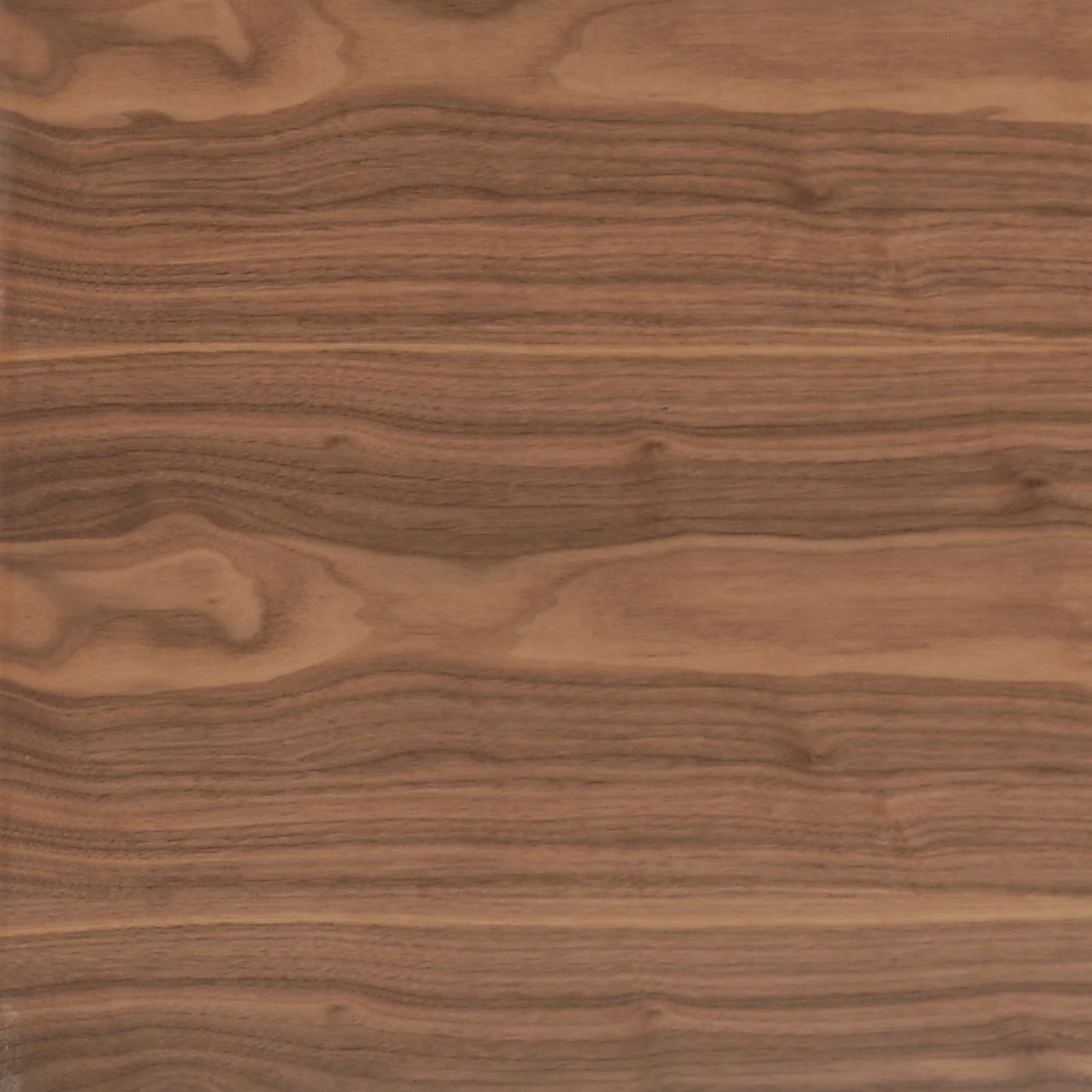 Natural Wood Veneer with Engineered Plywood Wall Bathroom Shelves, Walnut
