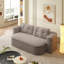 Canapé moderne pliable 2-en-1 avec couverture fonctionnelle et coussins moelleux, velours côtelé moelleux confortable pour la vie et la chambre à coucher-1507162612