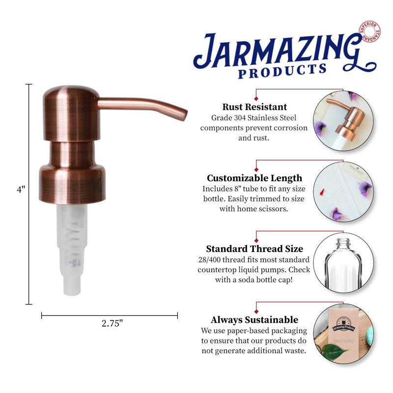 Sergent Replacement Pump, Copper