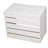 8 Pair Stackable Solid Wood Shoe Rack