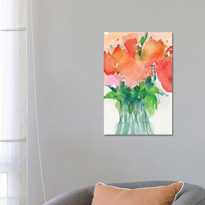 Cheerful Bouquet II by Samuel Dixon - Wrapped Canvas Gallery-Wrapped Canvas Giclée