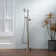 Lumen 1 Handle Floor Clawfoot Tub Faucet with Diverter