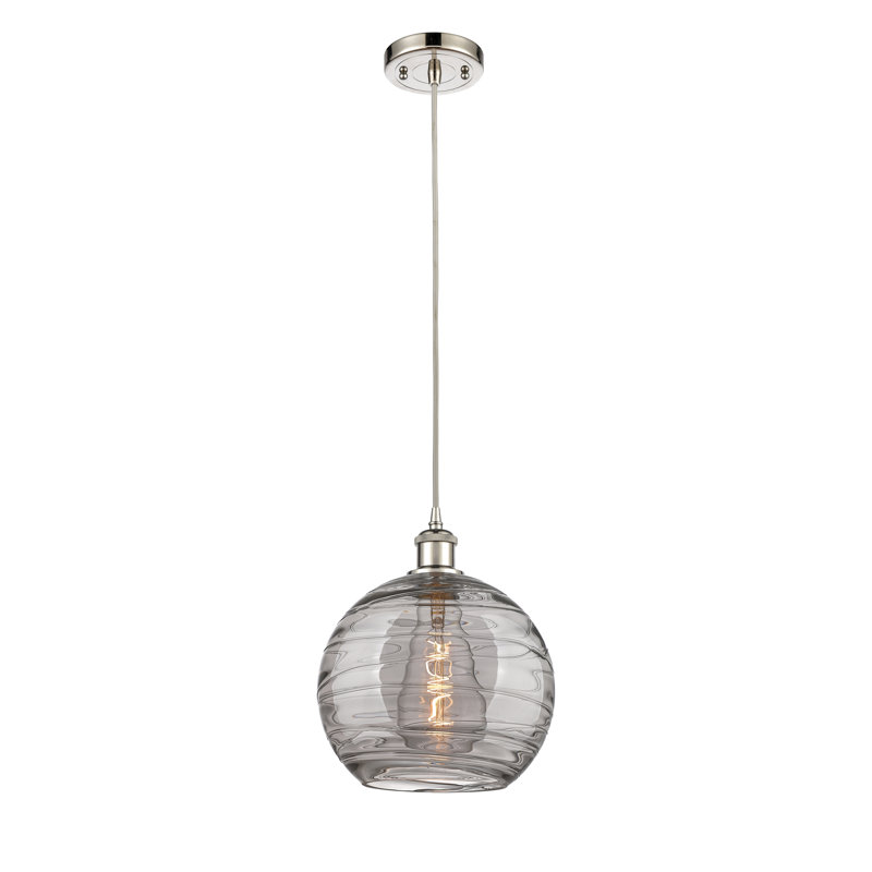 Plafonnier encastré 8 lumières Amrith, Nickel poli