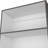 Matt Gray And White 5-Shelf Bookcase-230035852