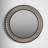 Arthell Solid Wood Circle Wall Mirror-717957282