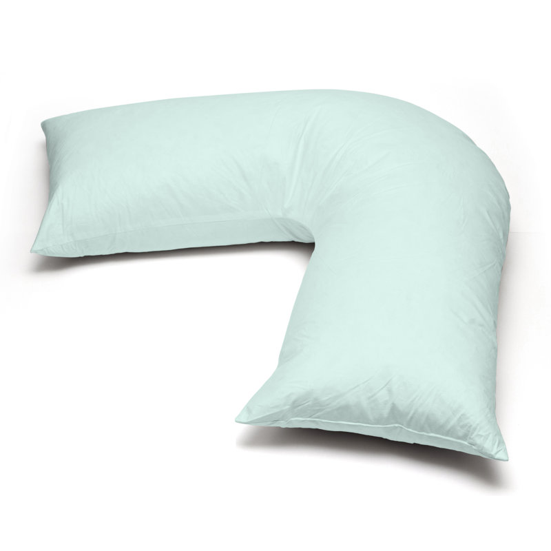 Aaravi Cotton Blend Standard Pillow Case, Duck Egg