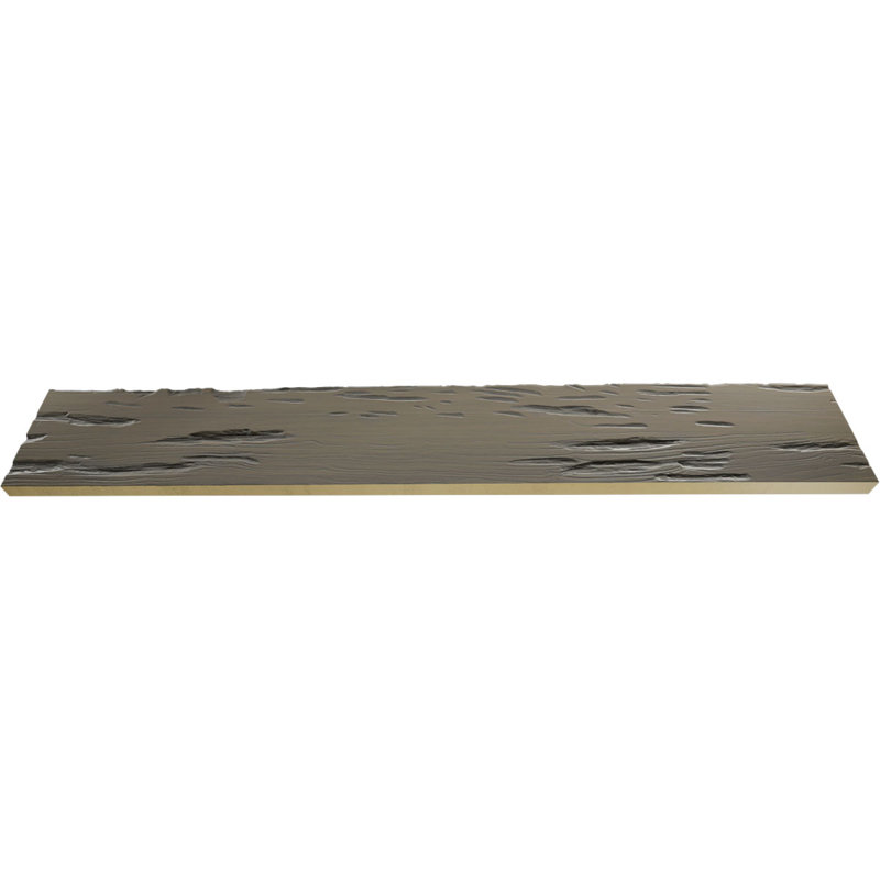 Planche en faux bois Pecky Cypress Endurathane, Chêne des récoltes, H 4 po x l 72 po x P 1 po