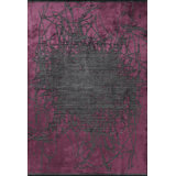 Rapture Pink/Gray Luxury Area Rug