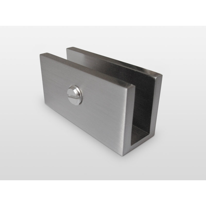 Vela 30 in. x 78 in. Fully Frameless Single Fixed Shower Panel, Brushed Nickel