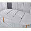 Table extensible (table basse uniquement, sans chaises)-1769410122