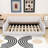 Elegant Linen Upholstered Daybed with Armrests-1779101826-1779101824