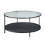 Ensemble de 2 tables d'appoint modernes 2 pièces