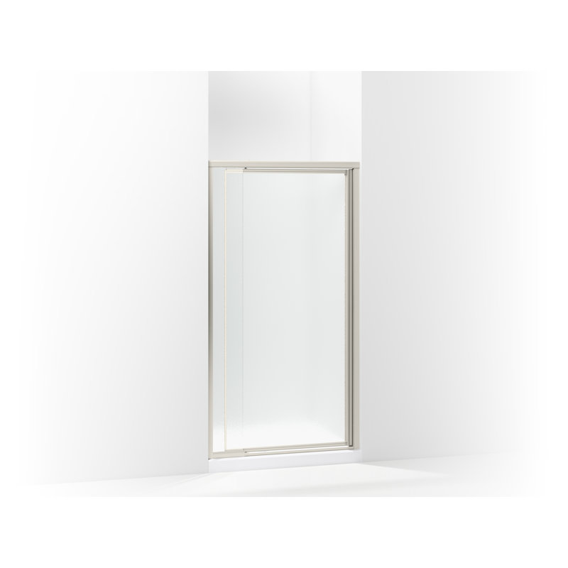 Vista Pivot II 31.5" x 65.5" Pivot Shower Door, Silver
