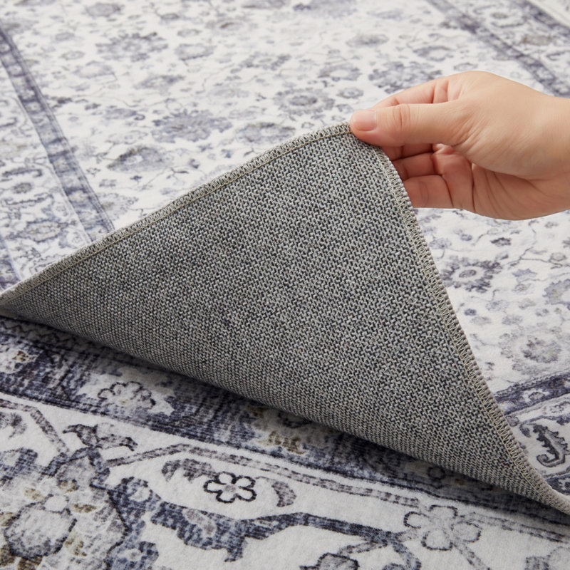  Antique Serene Cashmere Shag Area Rug, Rectangle 60 x 110 cm