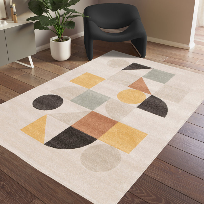 Faulkner Abstract Area Rug, Rectangle 200 x 290cm