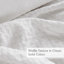 Ensemble de housse de couette texturée Mina Waffle Weave-1074430441-1074430450